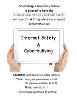 Internet Safety and Cyber Bullying