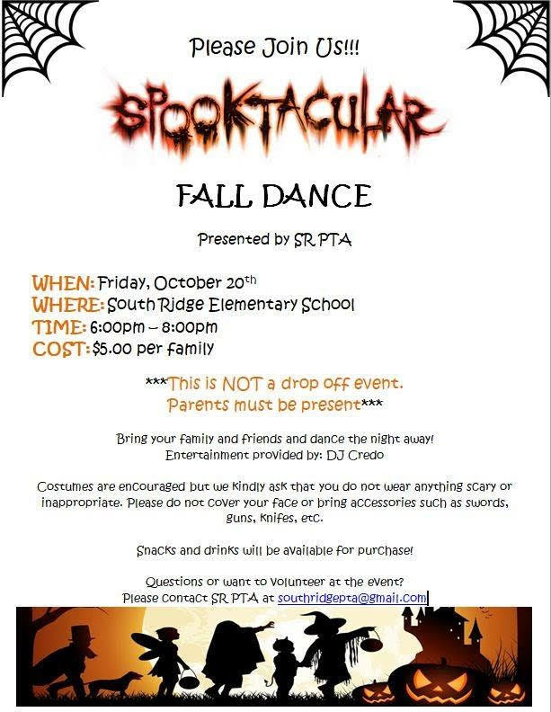 Fall Dance Friday October 20th