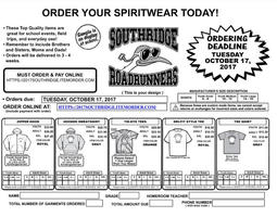 South Ridge Spirit Wear