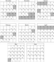 Rotating Specialist Schedule