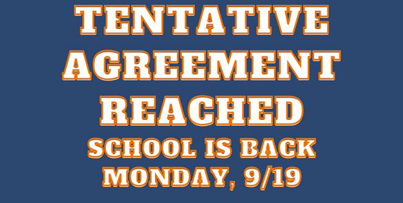 Tentative agreement reached