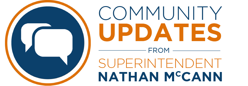 Community Update from Superintendent McCann