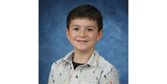 January student of the month Emmett Anderson