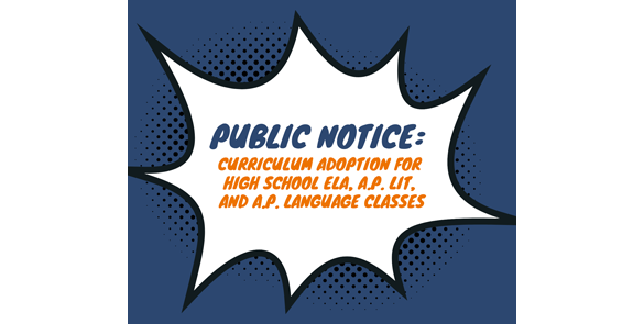 High School English Language Arts curriculum adoption