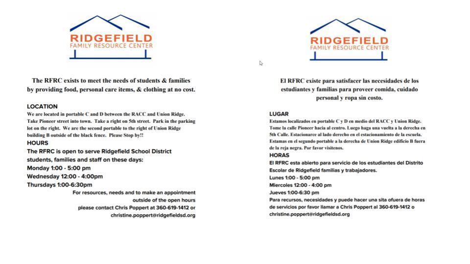 Ridgefield Family Resource Center