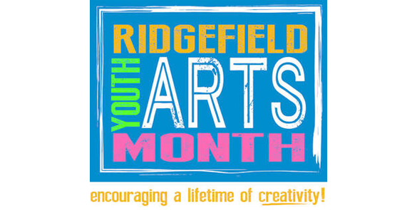 Ridgefield Youth Arts Month logo