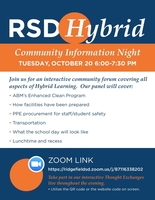 RSD Hybrid Community Information Night