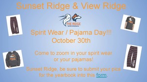 Yearbook Picture Submission and Upcoming Spirit Day!