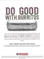 Chipotle Restaurant Family Night