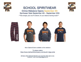 Spiritwear Online Store NOW OPEN!!!