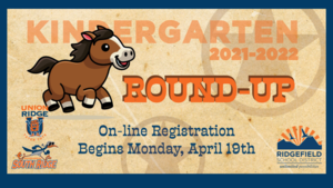 Kindergarten Registration for 2021-22 Starts Monday, April 19th