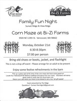 Corn Maze at Bi-Zi Farms